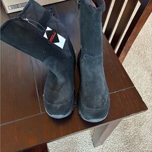 Lands' End Black Winter & Rain Boots